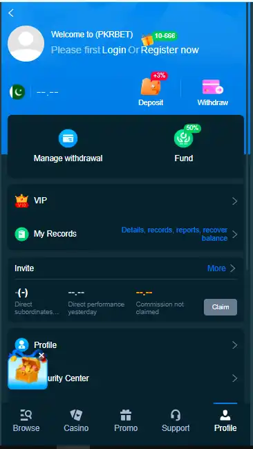 PKR Bet