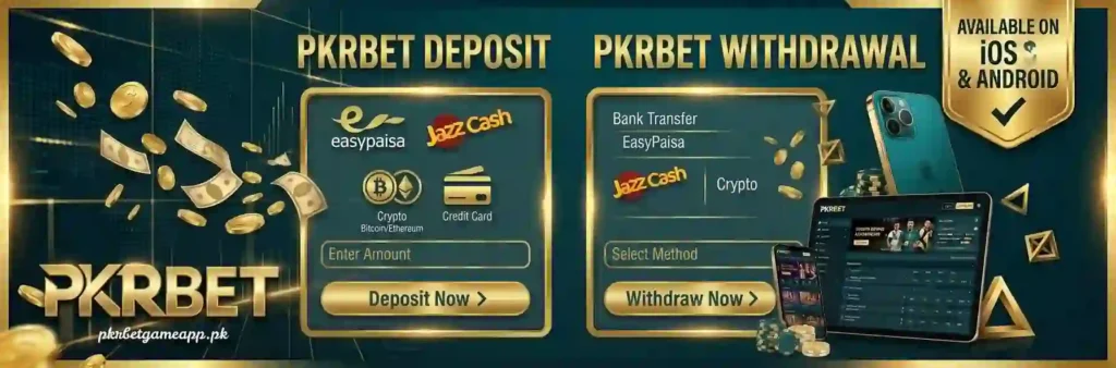 PKRBET Game Deposit and Withdrawal